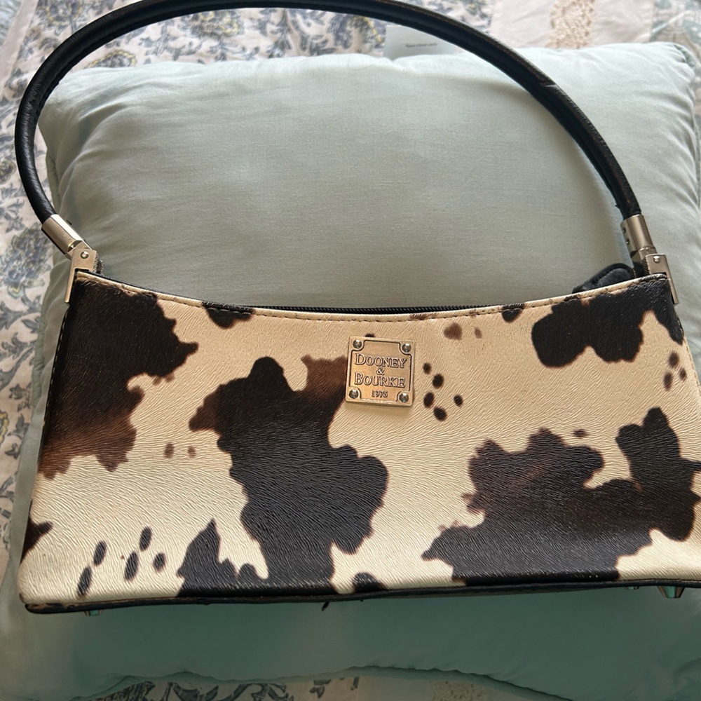 Dooney and Burke animal print purse
